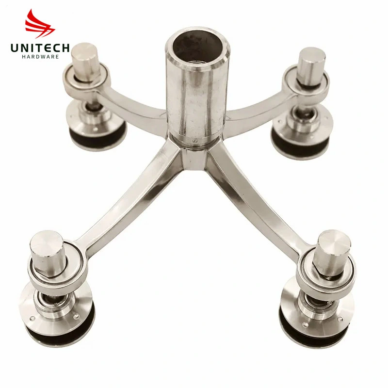 Stainless Steel 304 Glass Spider Connector Joint Spacer Fitting Accessories for Glass Curtain Wall