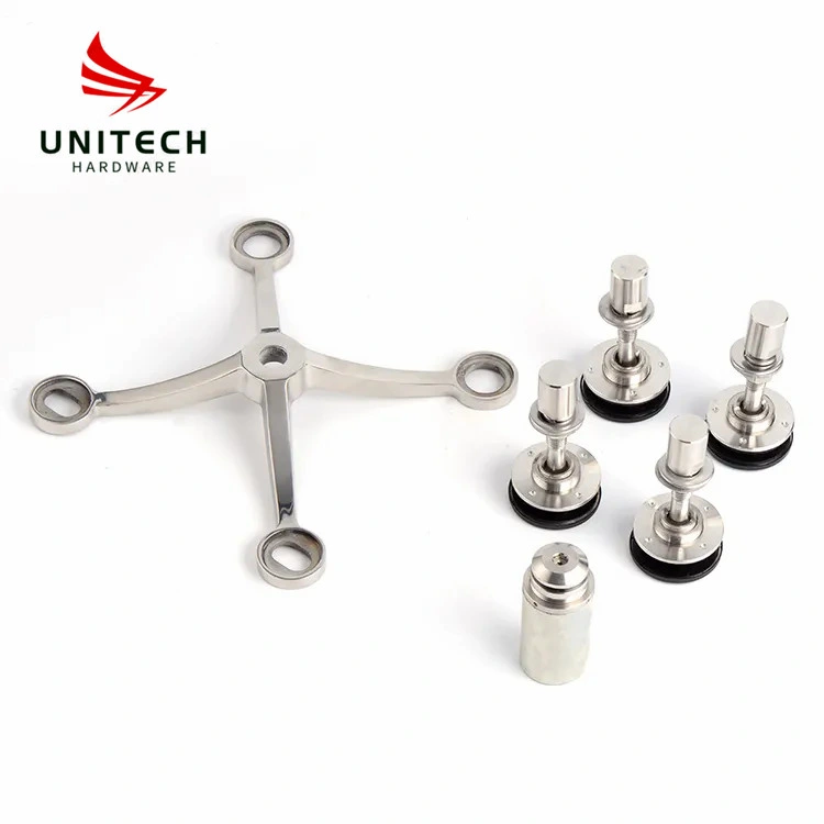 Stainless Steel 304 Glass Spider Connector Joint Spacer Fitting Accessories for Glass Curtain Wall
