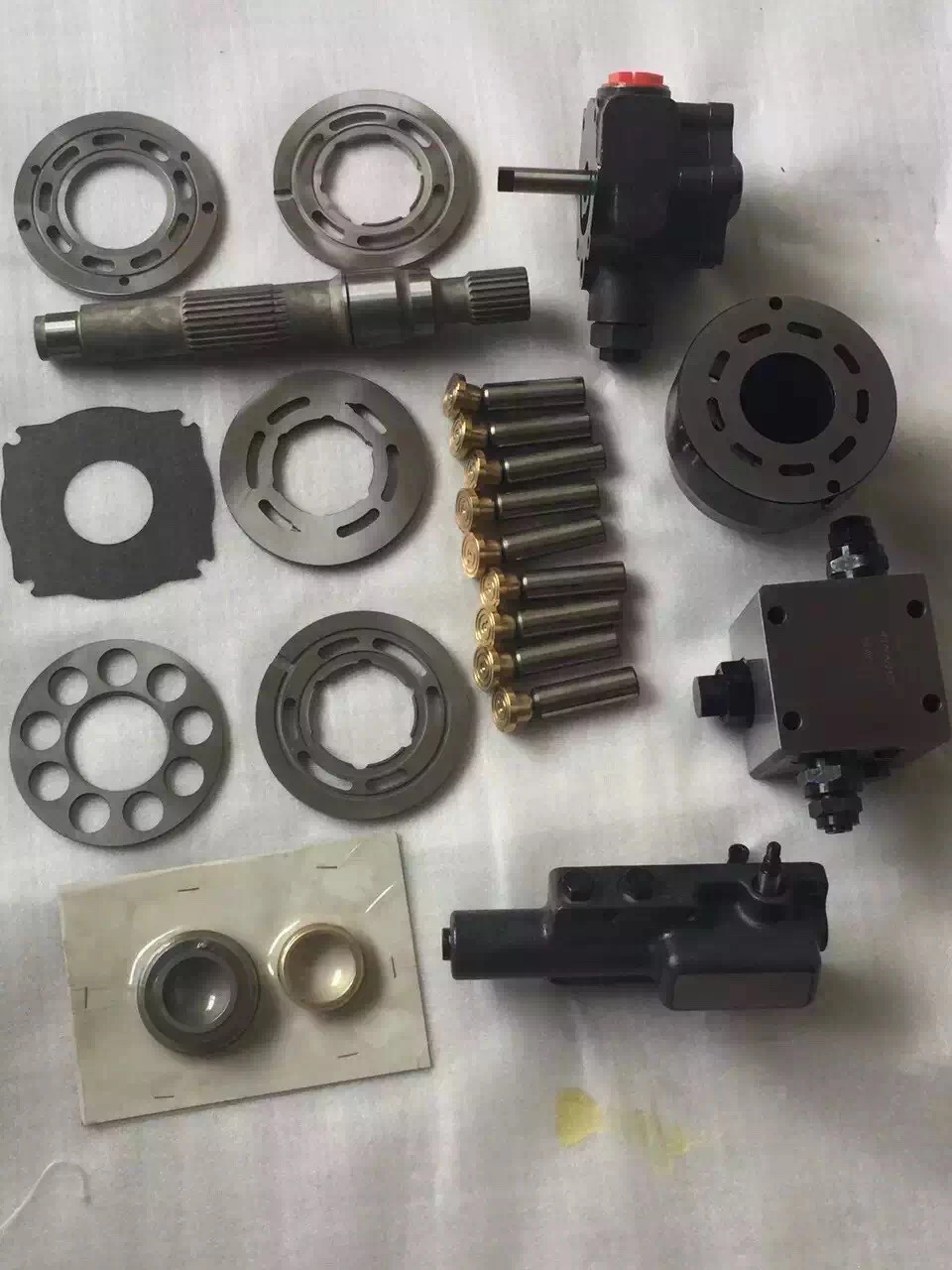Rexroth A4vg125 Hydraulic Pump Spare Parts for Engine Alternator Cylinder Block, Piston, Valve Plate, Retainer Plate, Shaft, Swash Plate with Best Price Factory