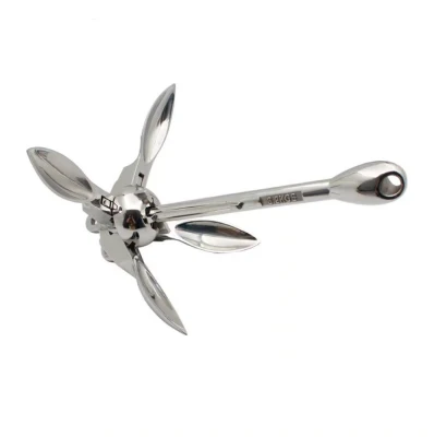 Boat Anchor Boat Marine Hardware 316 Stainless Steel Marine Delta/Wing Style Boat Anchor/Ship Anchor