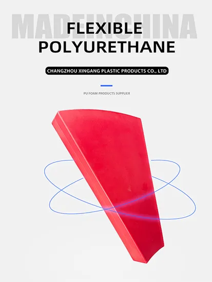 Customized Flexible Polyurethane Products PU Foam Household Electronic Device Damper Ring 