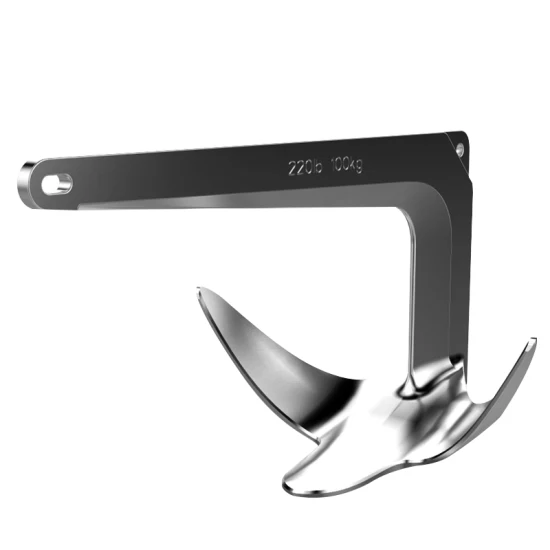 Marine Hardware AISI316 Stainless Steel Bruce Boat Anchor Mirror Polished Manufacturers