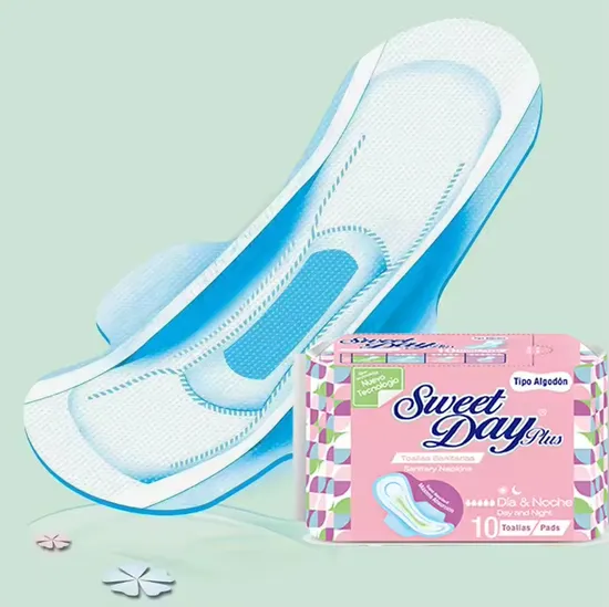 Factory Price Personal Care Products for Ladies Customized Organic Pads for Women Female Soft Care Sanitary Pads Napkin with Minit 