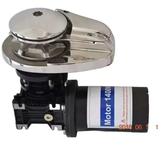 Vertical Anchor Windlass Metal Marine Boat Electric Vertical Anchor Windlass for Sale 