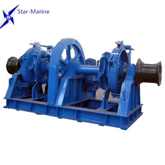 Marine Hydraulic Combined Mooring Anchor Windlass Top Quality 