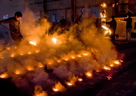 China Metal Casting Foundry Product Customized Aluminum Sand Die Casting 