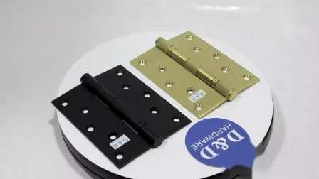 UL Fire Rated Stainless Steel Golden Door Furniture Hardware Accessories Commercial Door Ironmongery Construction Hinge Hardware Wooden Door Hardware Fitting 