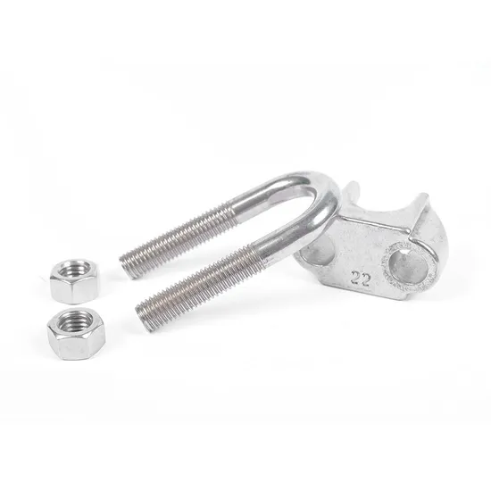 4mm U Bolt Clip Stainless Steel DIN741 Wire Rope Clip for Cable Usage 